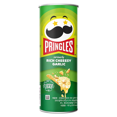 Pringles sabor queso y ajo