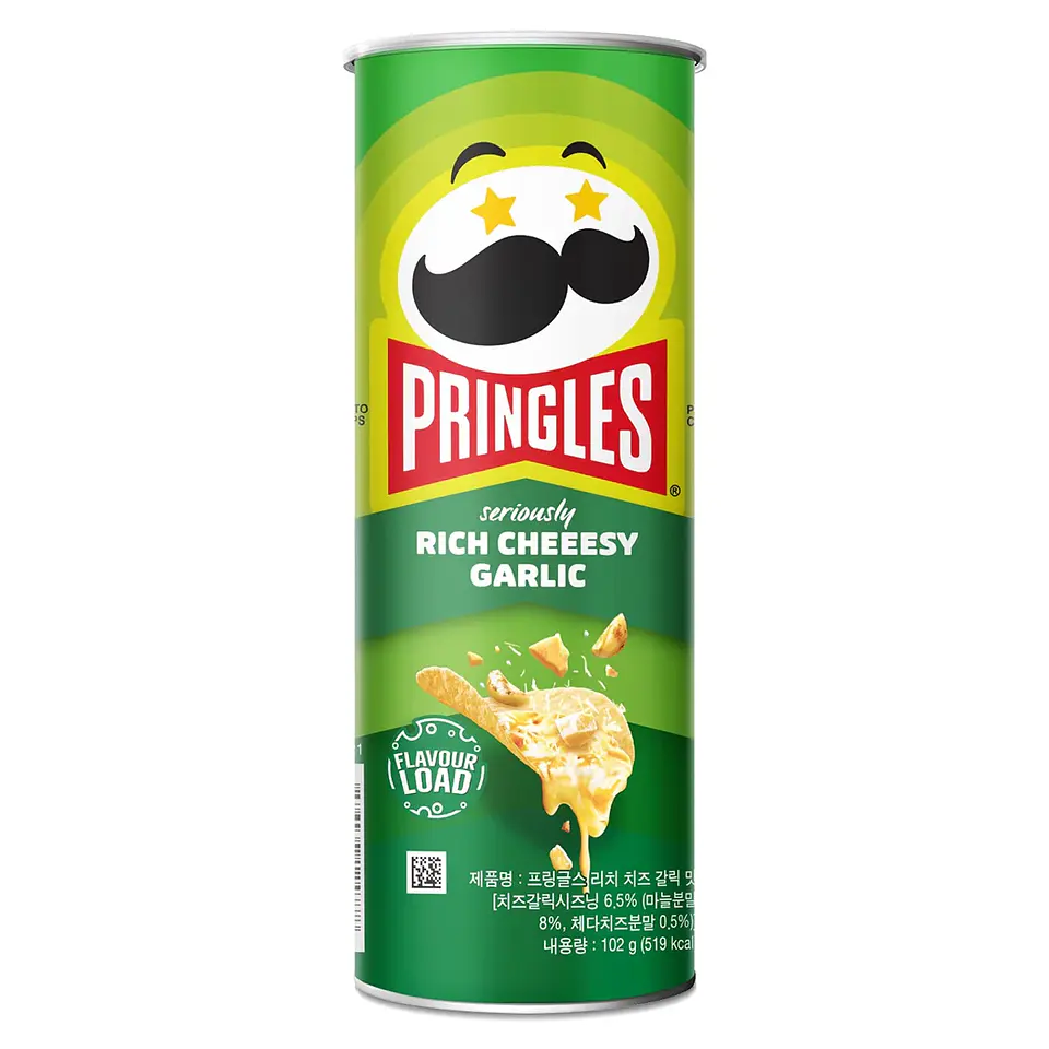 Pringles sabor queso y ajo 1