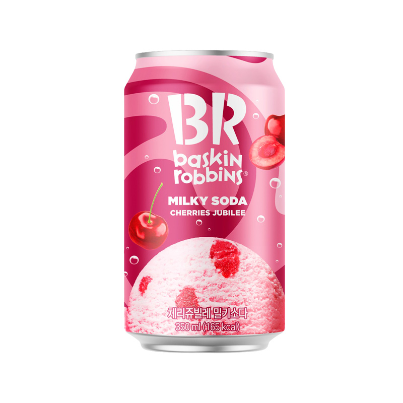 Milky soda cereza