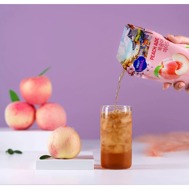 Jugo sabor durazno (Meet Seoul) 2