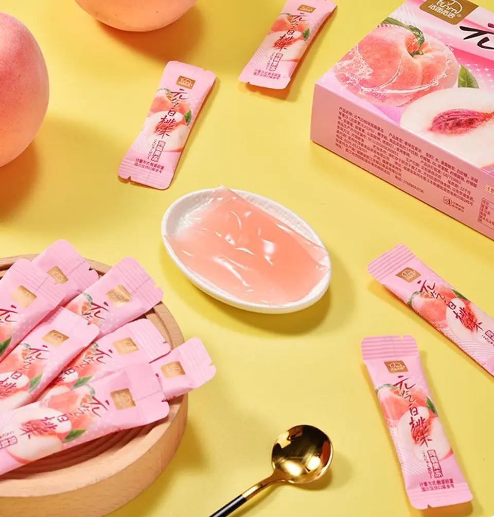 Jaleas de konjac sabor durazno 3