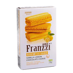 Franzzi vainilla, limón y chocolate