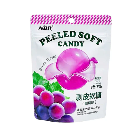 Gomitas pelables sabor uva (NBR)
