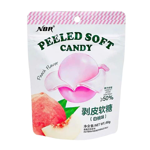 Gomitas pelables sabor durazno (NBR)