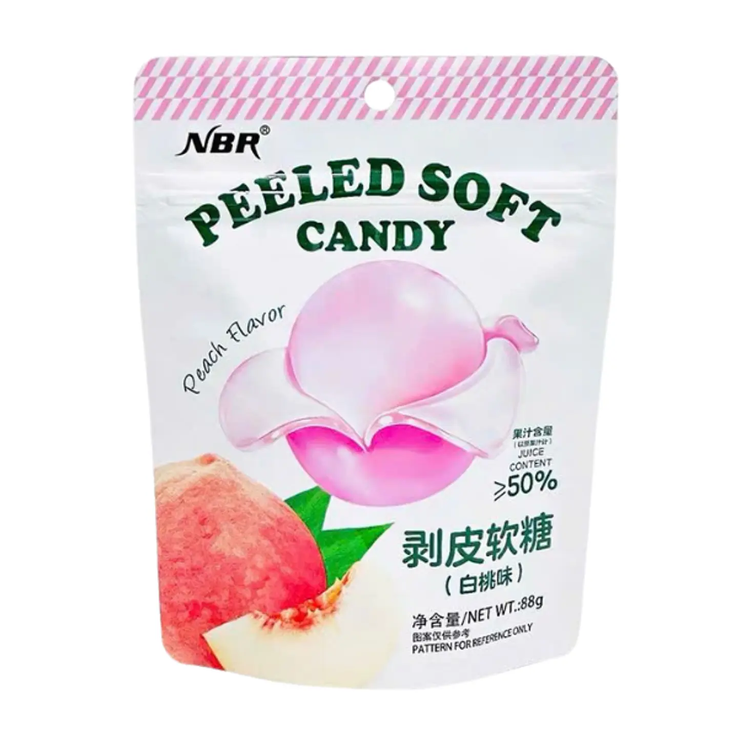 Gomitas pelables sabor durazno (NBR) 1