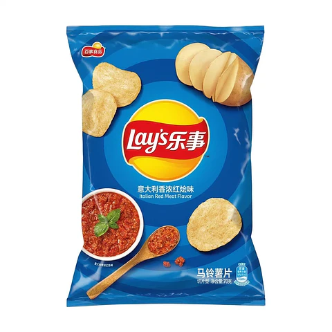 Lay's sabor salsa de carne