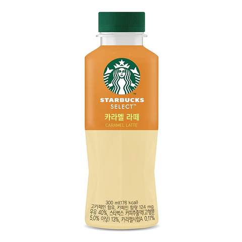 Select latte sabor caramelo