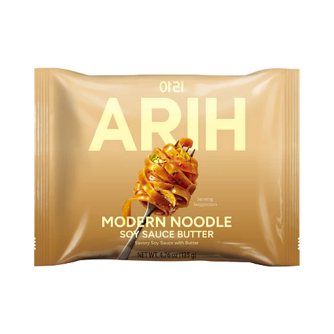 ARIH Fideos sabor salsa de soya y mantequilla (Bolsa)