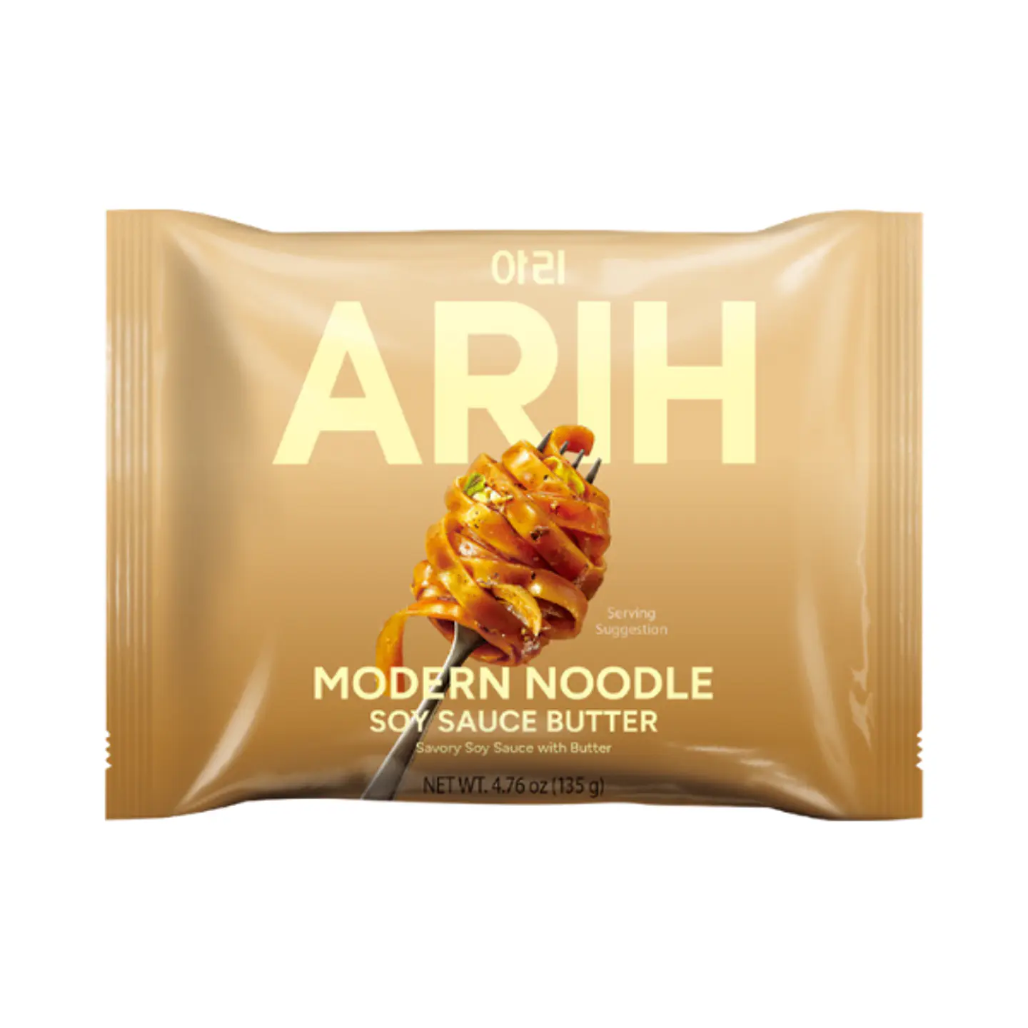ARIH Fideos sabor salsa de soya y mantequilla (Bolsa) 1
