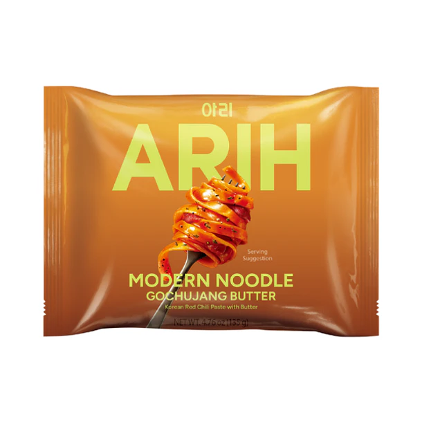 ARIH Fideos sabor gochujang y mantequilla (Bolsa)