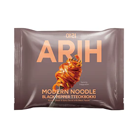 ARIH Fideos sabor tteokbokki y pimienta (Bolsa)