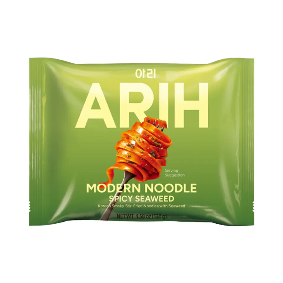 ARIH Fideos sabor alga picante (Bolsa) 1