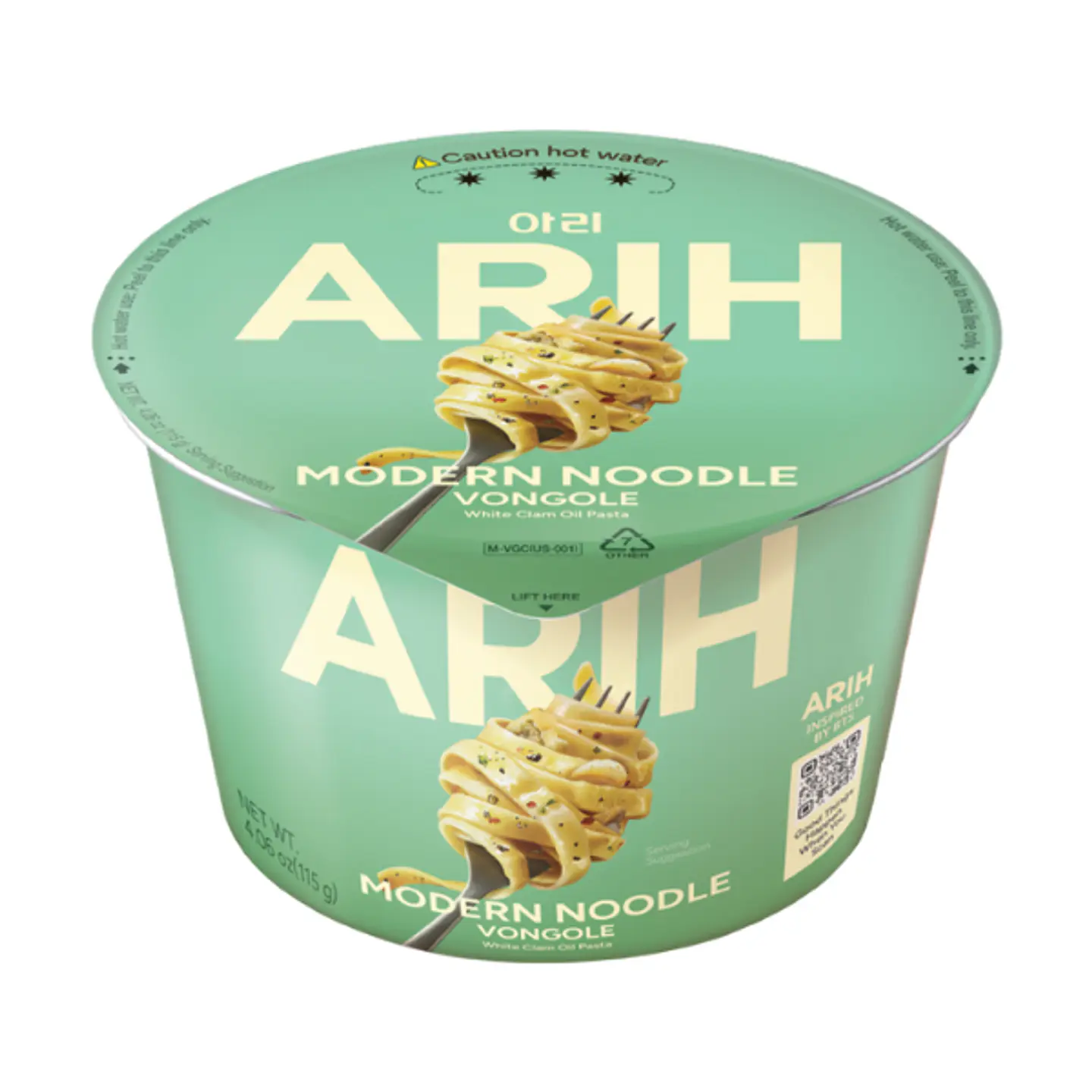 ARIH Fideos sabor vongole (Vaso grande) 1