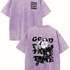  GOOD THINGS TAKES TIME Retro Dyed Men's T-shirt 2