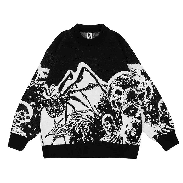 Y2k Oversized Sweaters 3