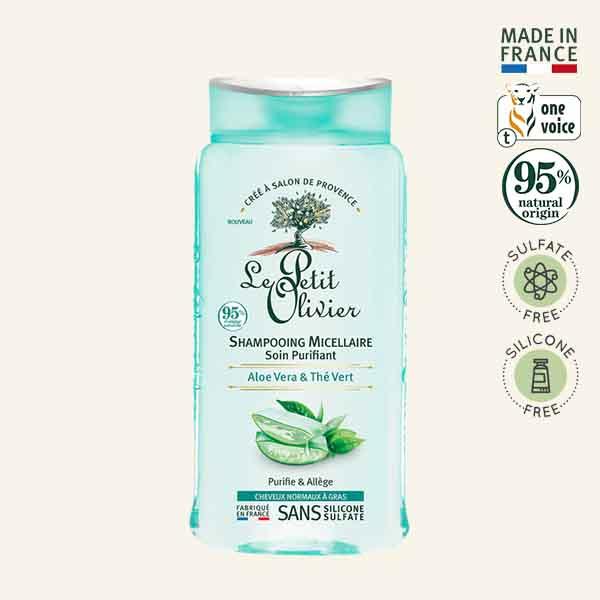 Shampoo Aloe Vera y Extracto de Té Verde