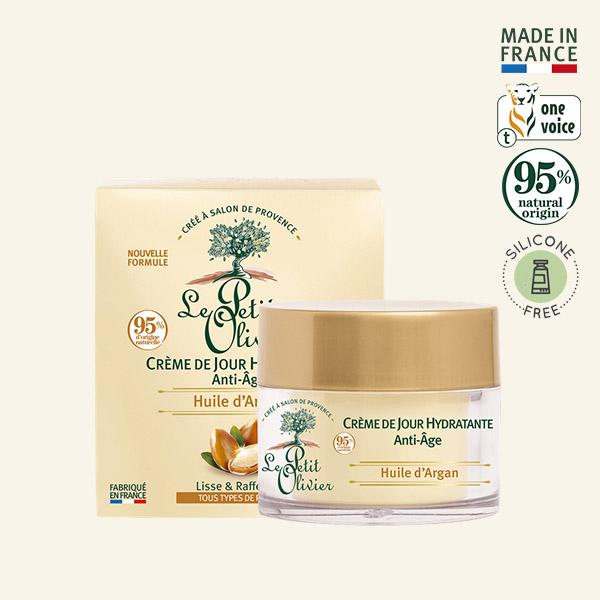 Crema de día Hidratante Anti-Age con Argán