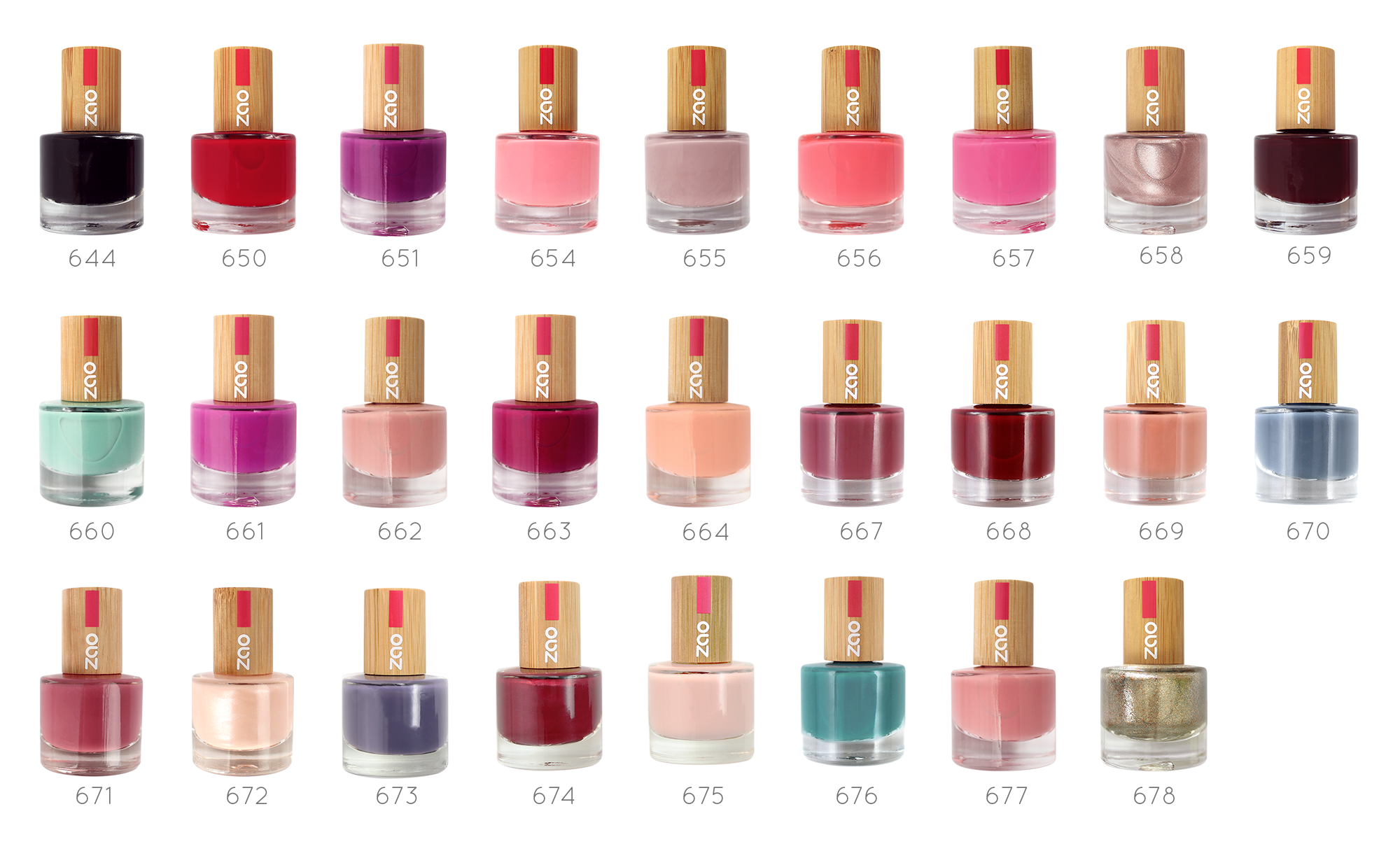 Esmalte de uñas Frambuesa 663