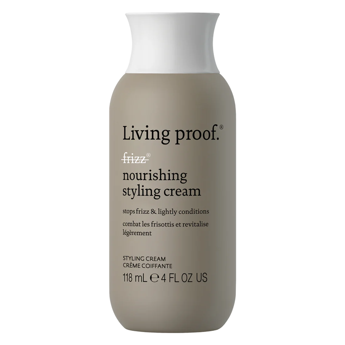 NO FRIZZ BRILLIANTLY SMOOTH - Shampoo, acondicionador y crema de peinado. Living Proof