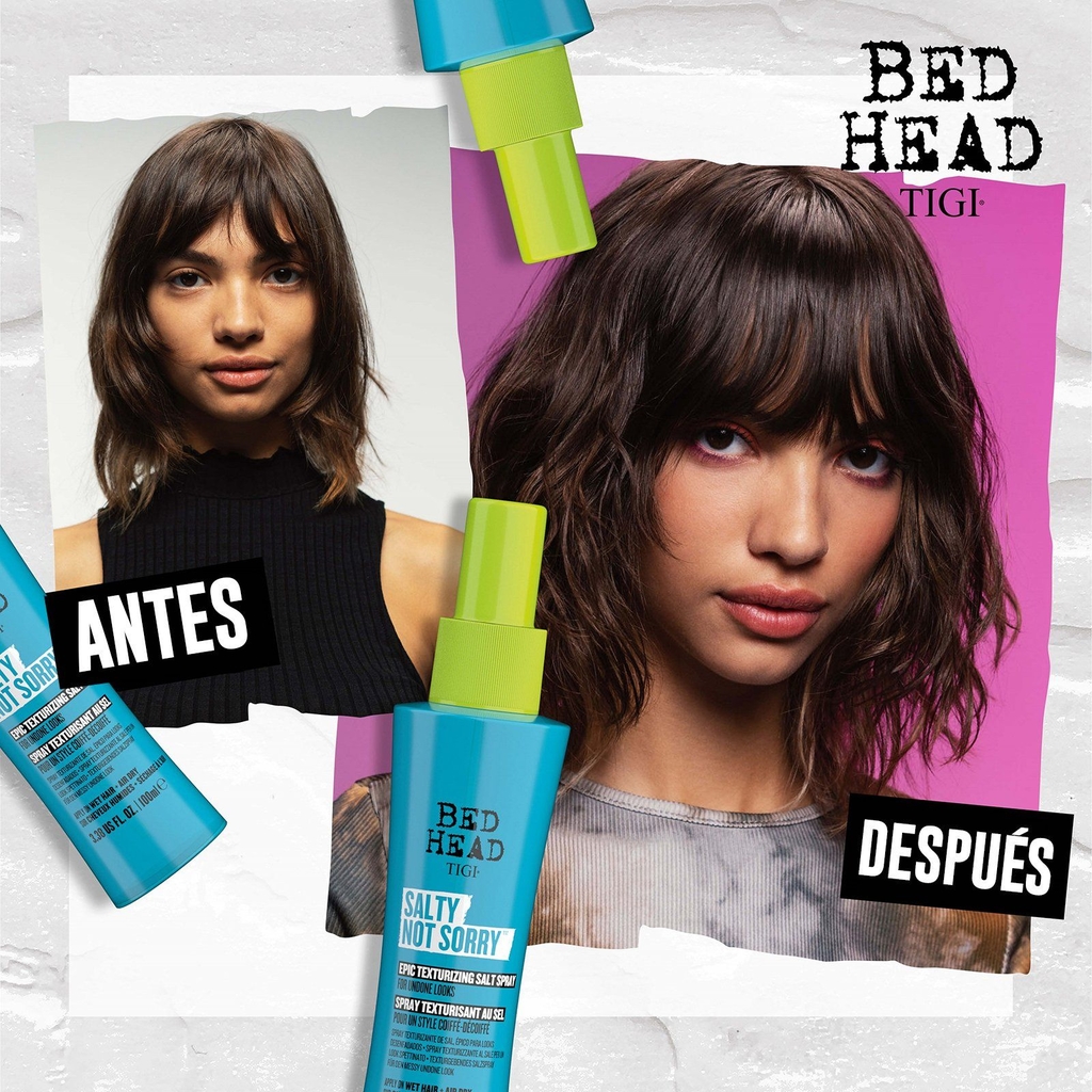 Salty Not Sorry - Spray texturizante contra la humedad 100ml. Tigi