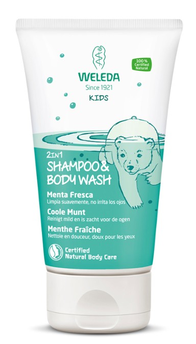 Shampoo 2 en 1 Niños Menta Fresca 150ml Weleda