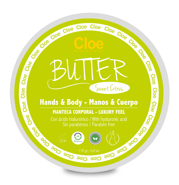 CREMA BUTTER SWEET CITRUS 170 GR. Cloe 