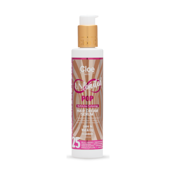 UNLIMITED POP HAIR CREAM SERUM 200 ML. Cloe 