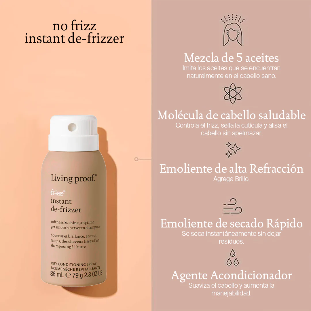 Travel No Frizz Instant De-Frizzer 86 ml. Living Proof