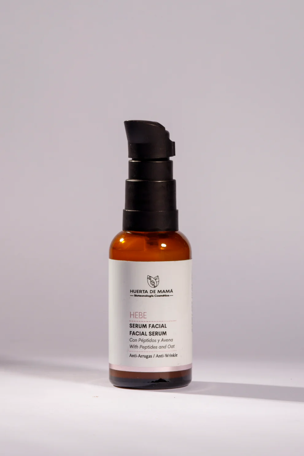 Sérum Hebe reafirmante piel sensible. Huerta de Mamá