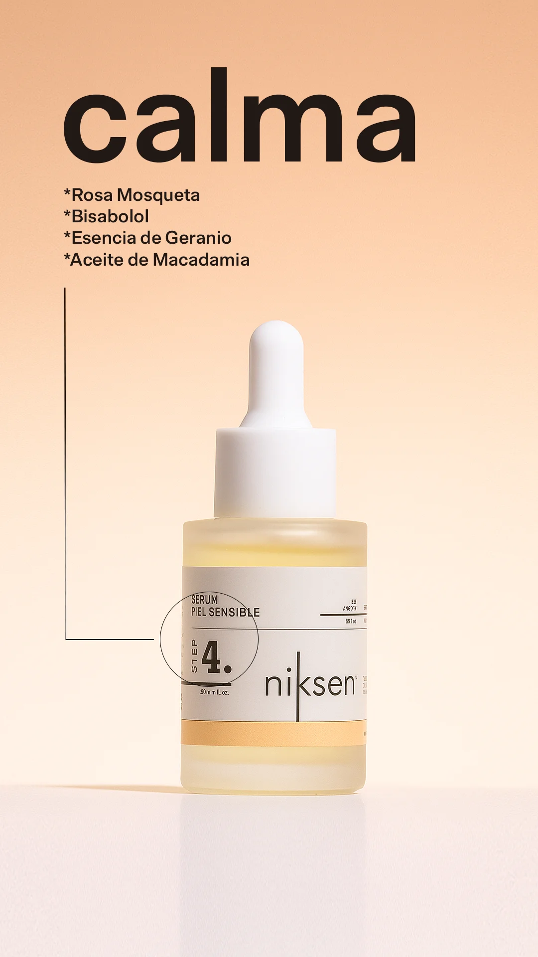 SERUM PIEL SENSIBLE. Niksen