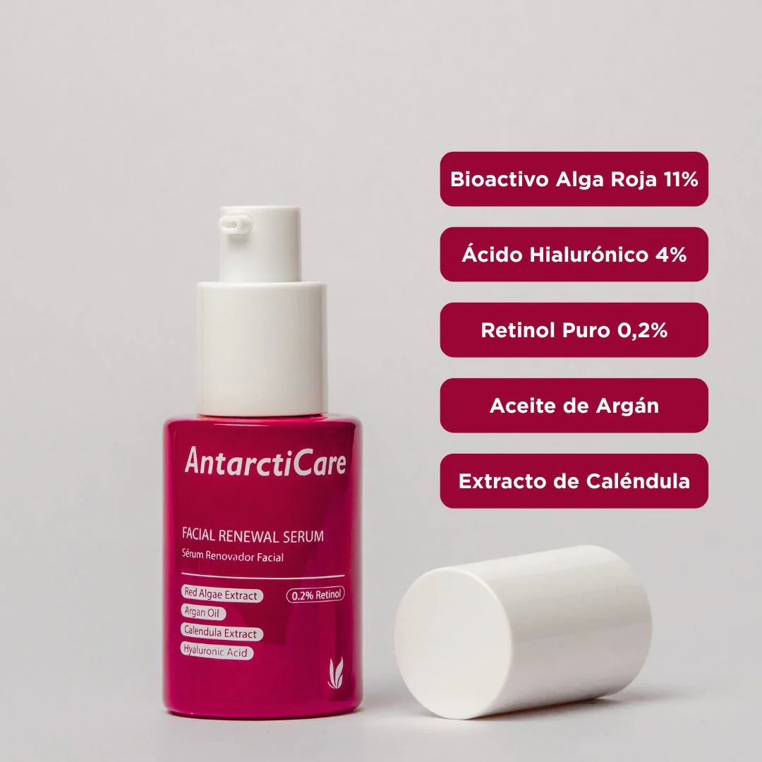 Serum Renovador Facial 30 ml. Antarcticare