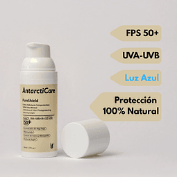 PureShield® Fotoprotector Natural FPS50+ 50 ml. Antarcticare
