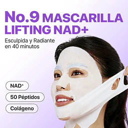No. 9 NAD Bio Lifting-sil Full Face Pack Sheet. Numbuzin