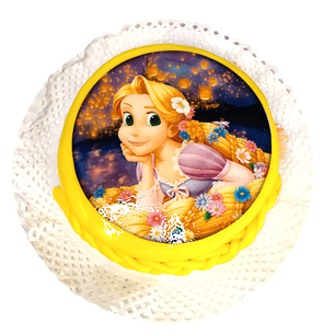 Bolo Rapunzel Princesa Disney