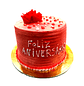 Bolo de Aniversário Feminino Simples - Thumbnail 4