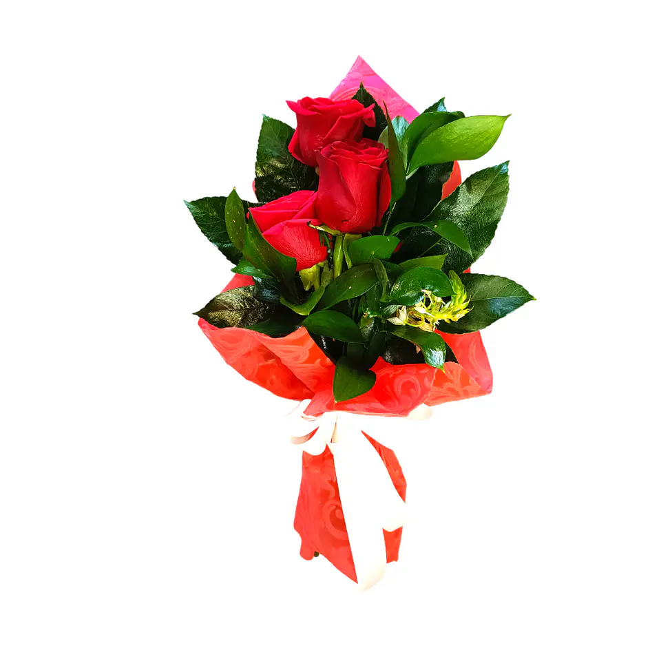 Mini Ramo de Rosas Vermelhas 4