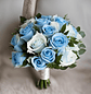 Bouquet de Noiva Azul e Branco - Thumbnail 2