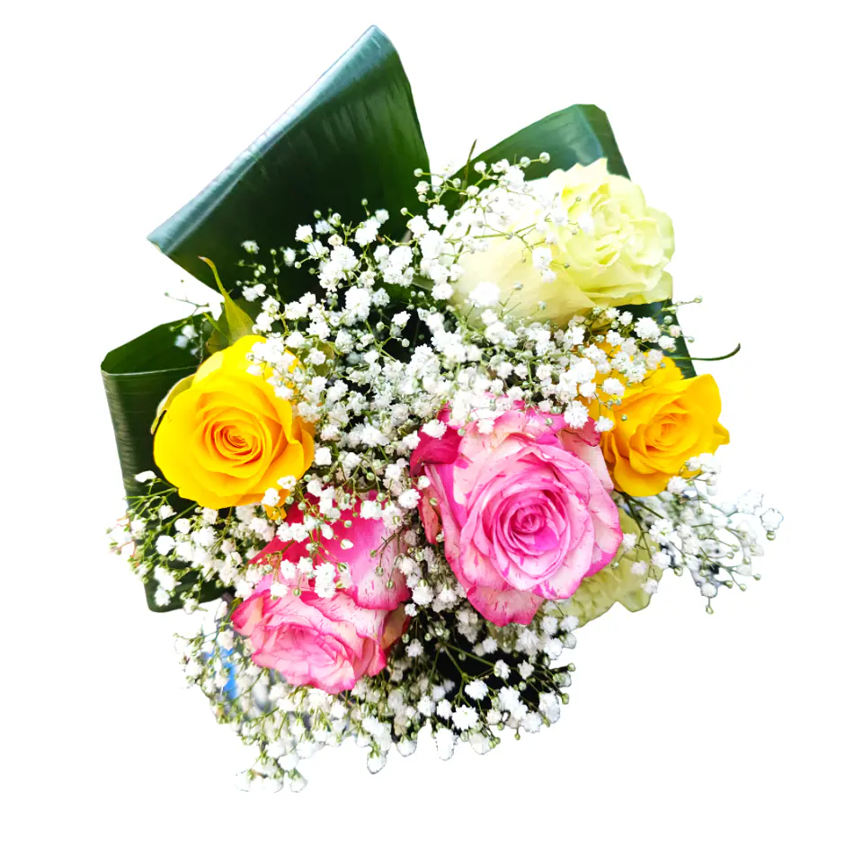 Ramo de Rosas Coloridas 4