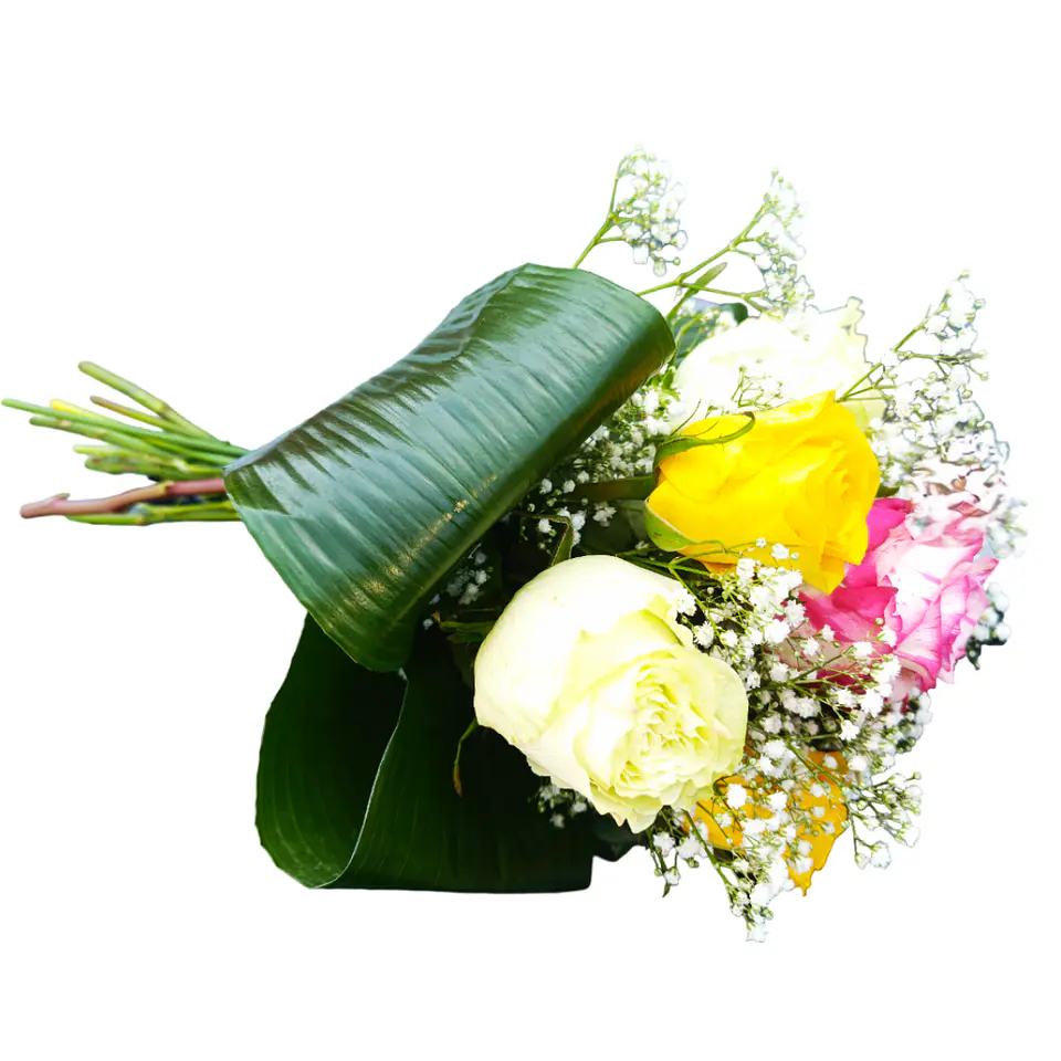 Ramo de Rosas Coloridas 6