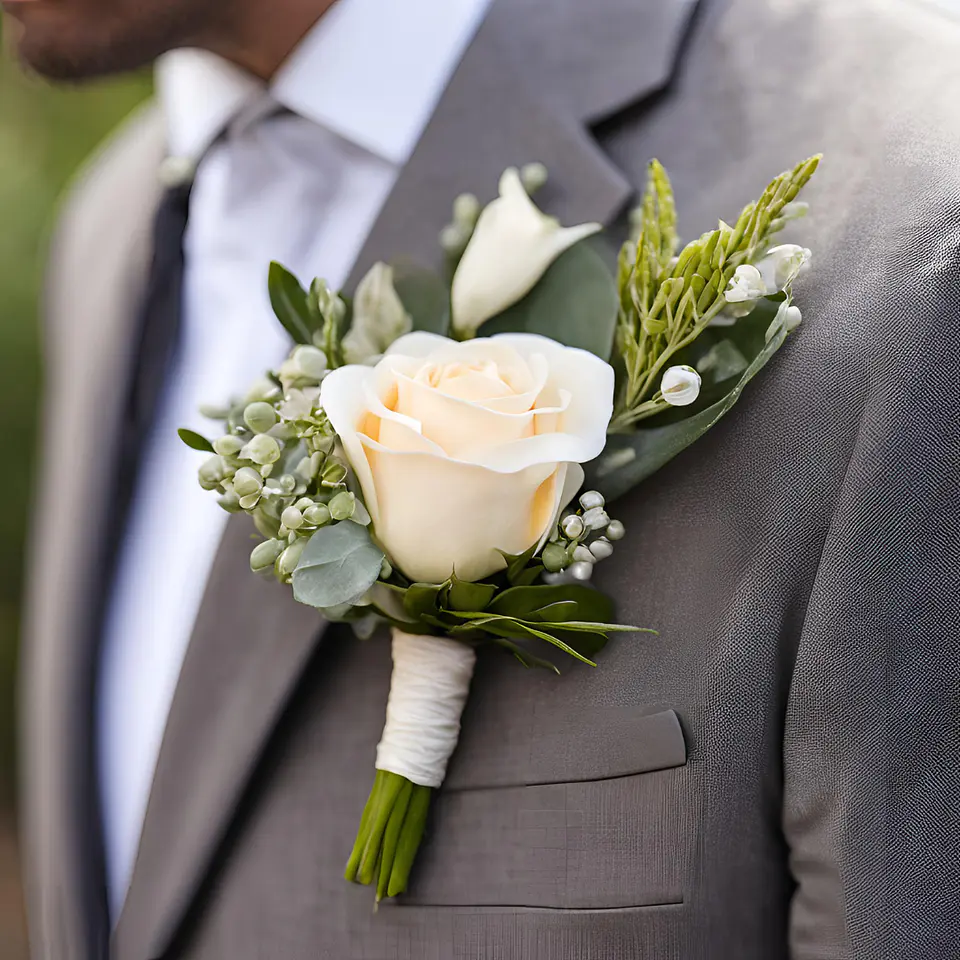 Boutonnière do Noivo 1