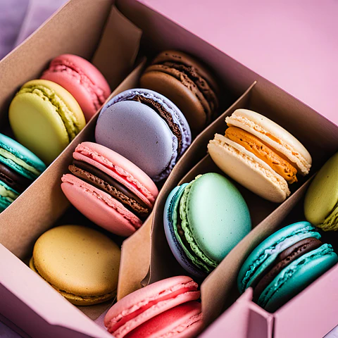 Macarons para Festa