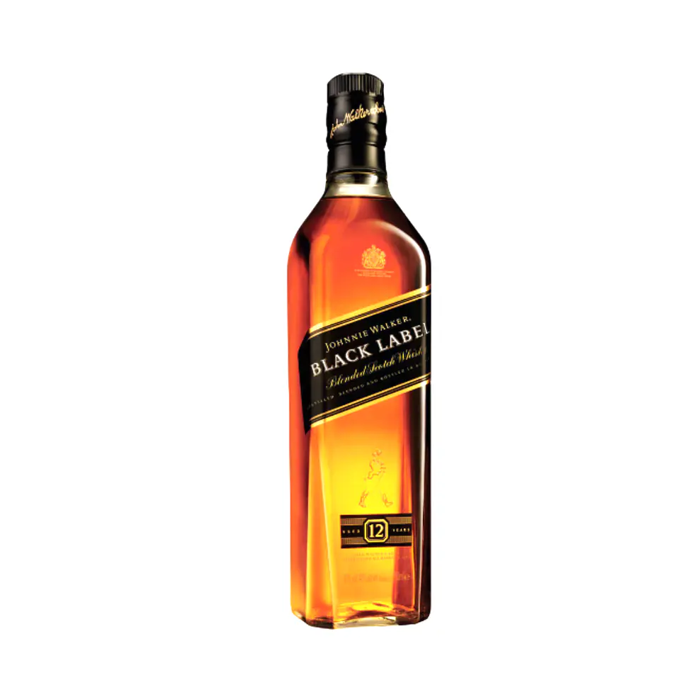 Whisky JOHNNIE WALKER Black Label 12 Anos 1