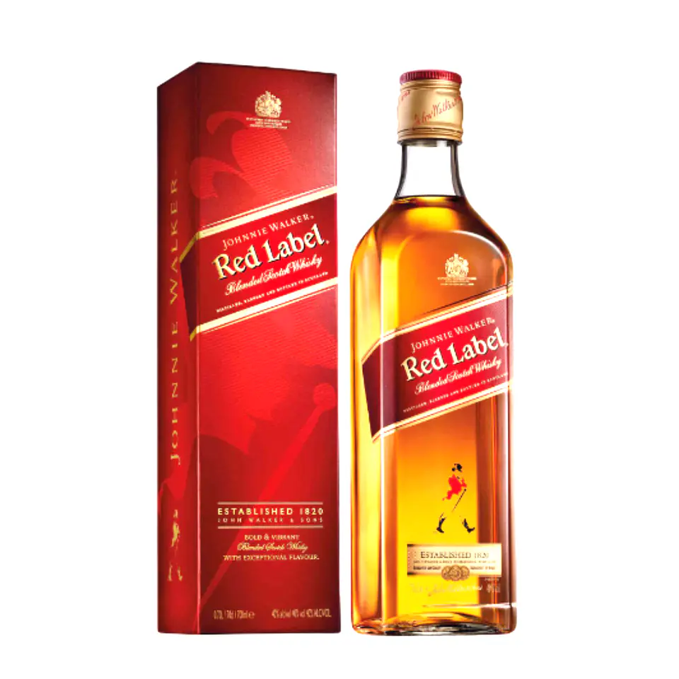 Whisky JOHNNIE WALKER Red Label 2