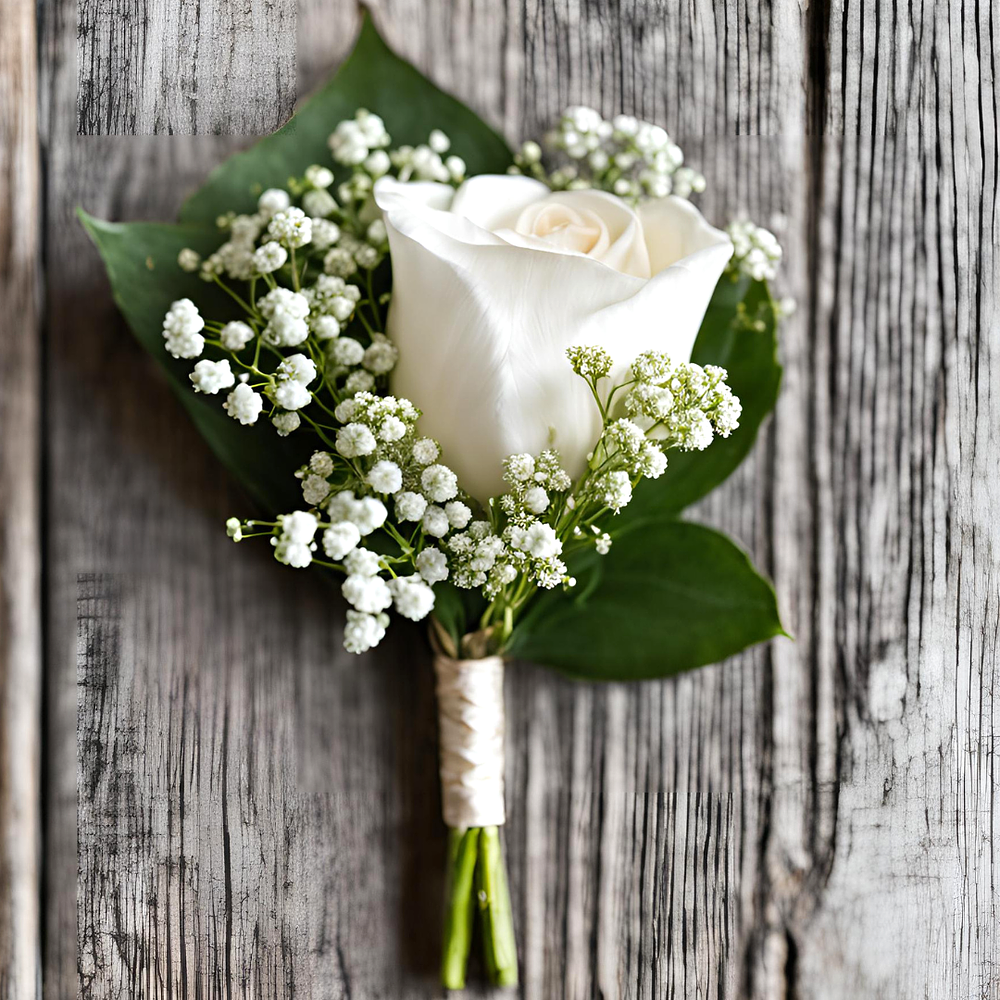 Flor de Lapela para Casamento 2