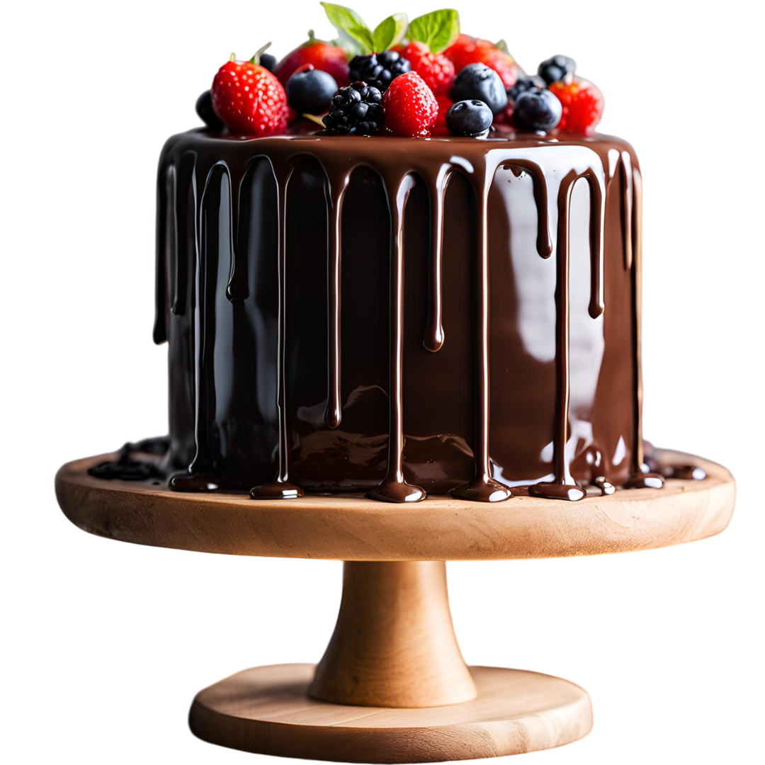 Drip Cake de Chocolate Clássico 2