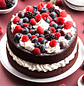 Naked Cake de Frutos Vermelhos e Chocolates - Thumbnail 4