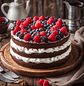 Naked Cake de Chocolate e Frutos Vermelhos - Thumbnail 4