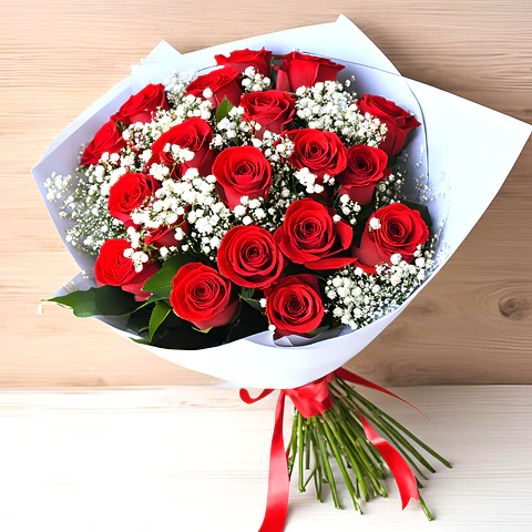 Bouquet Elegância Vermelha