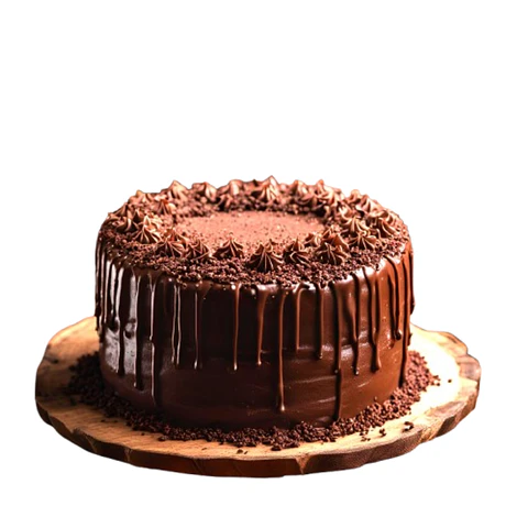Drip Cake de Chocolate com Granulado