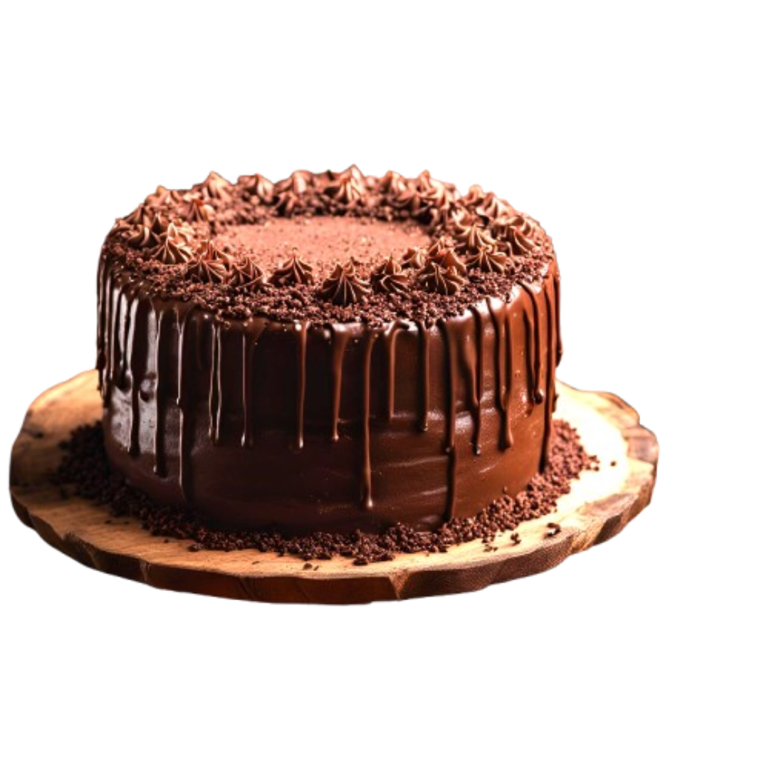 Drip Cake de Chocolate com Granulado 3